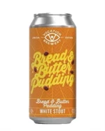 Gylden øldåse med Vocation Bread and Butter Pudding White Stout